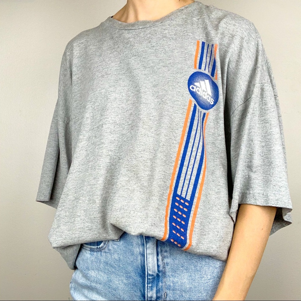 Vintage Adidas Grey T-Shirt